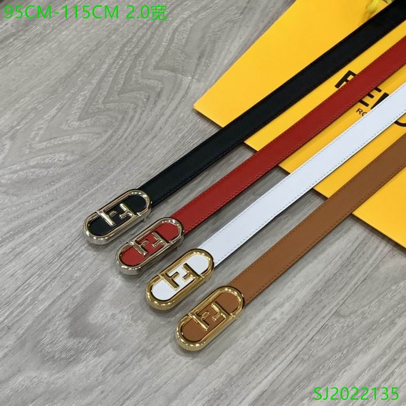 Fendi Belt 20mmX95-115cm 7D07
